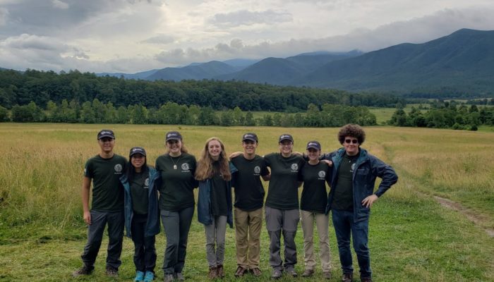 GSMNP high school Tennessee interns 2019