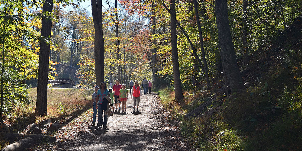 Walking the MST into Elkin | Photo © Joe Mickey